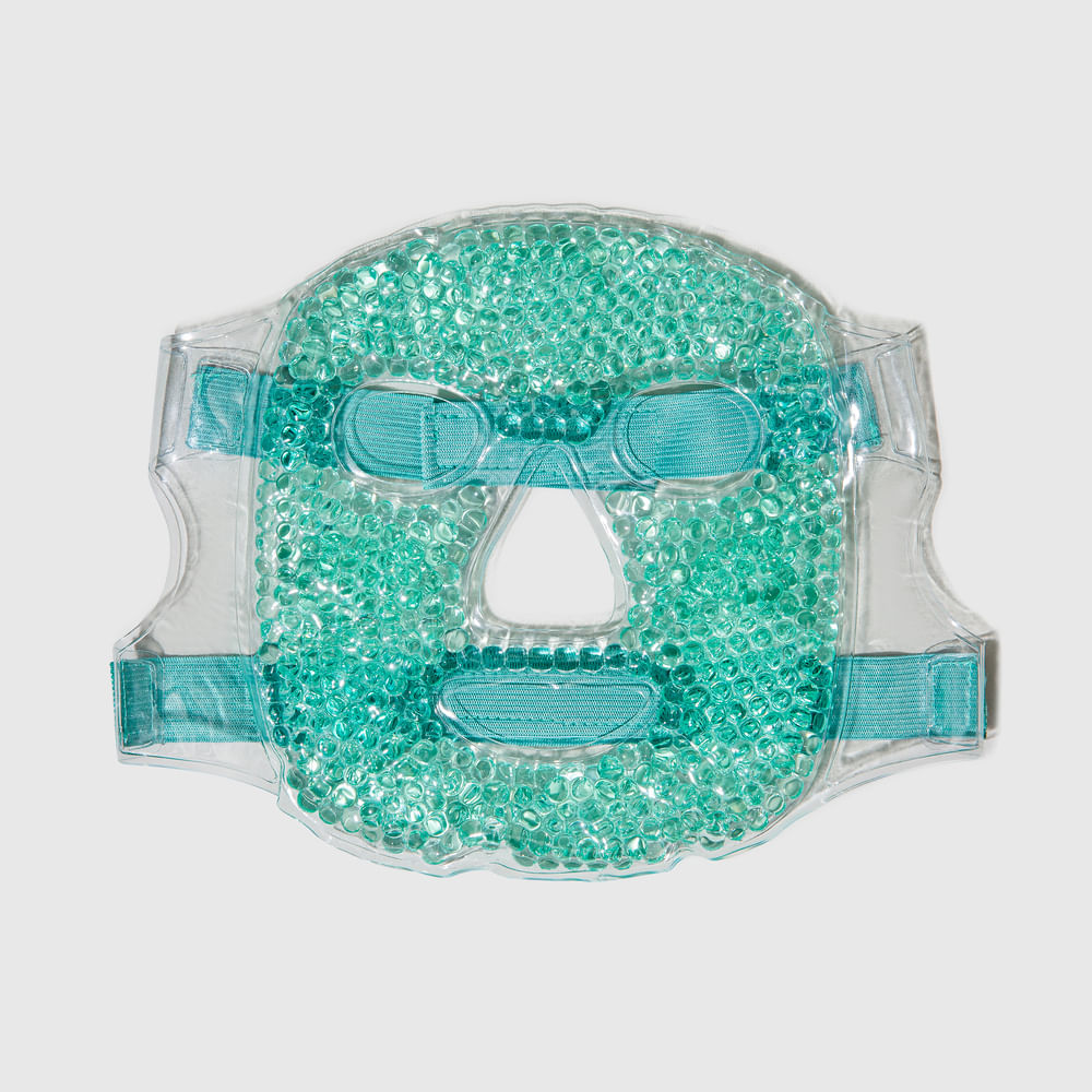Máscara Facial com Esferas em Gel para Quente ou Frio - Hot & Cold Gel Face Mask