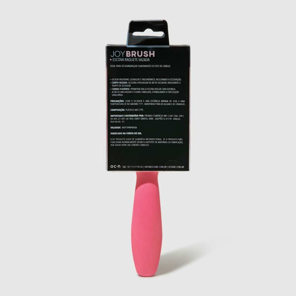 Escova de Cabelo Rosa - Joy Brush - Imagem 5