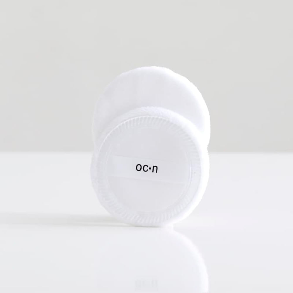 Esponja de Maquiagem para Pó Compacto - Cotton Puff 2un
