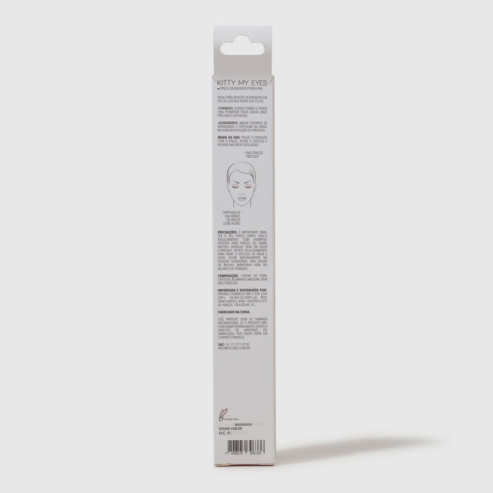 Pincel para Delineador - Kitty My Eyes Ocn15 - Imagem 4