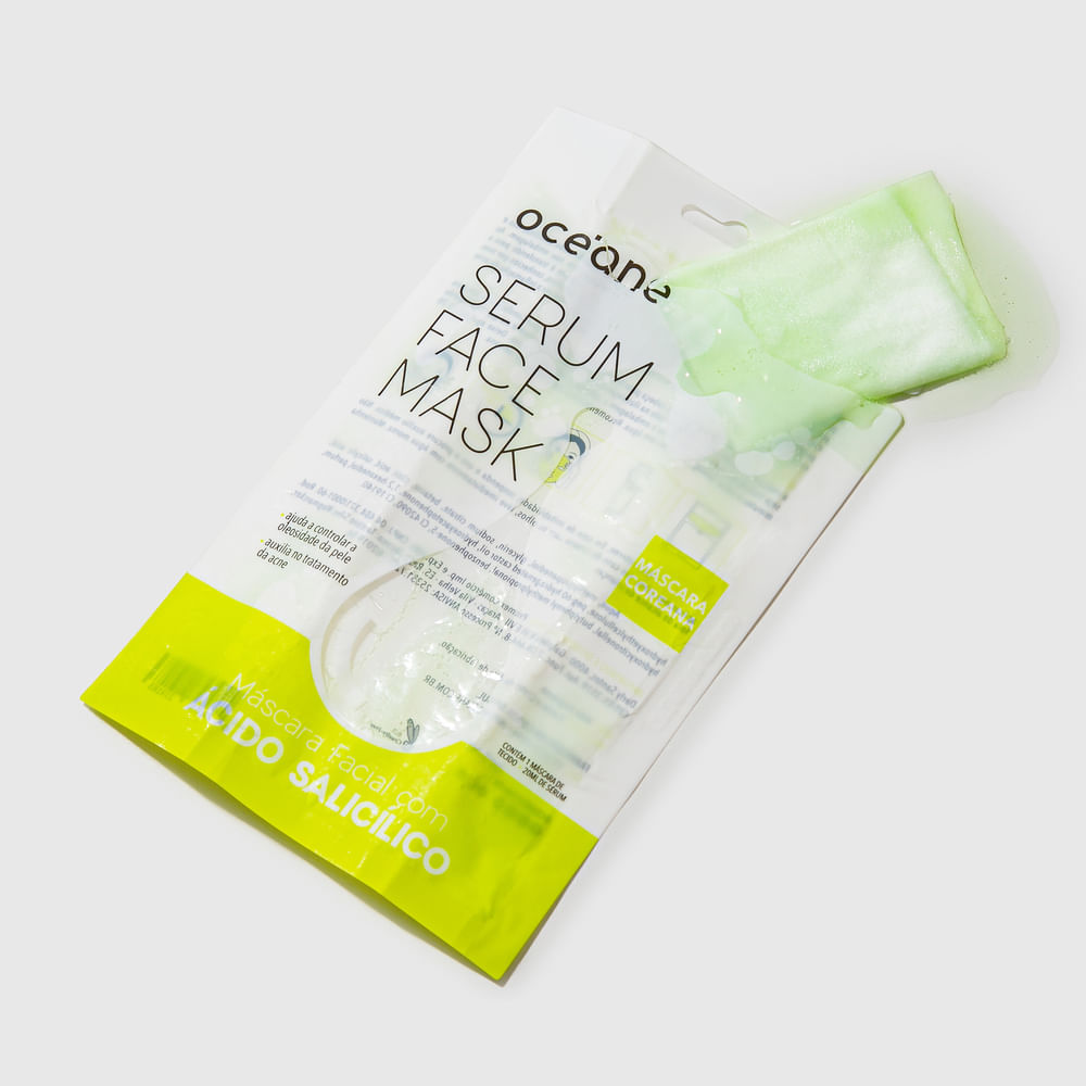 Máscara Facial com Ácido Salicílico - Serum Face Mask 20ml - Imagem 4