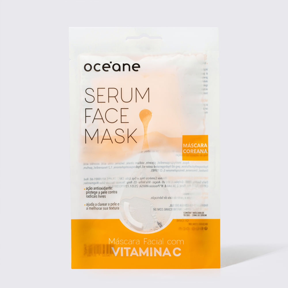 Máscara Facial com Vitamina C - Serum Face Mask 20ml - Imagem 2