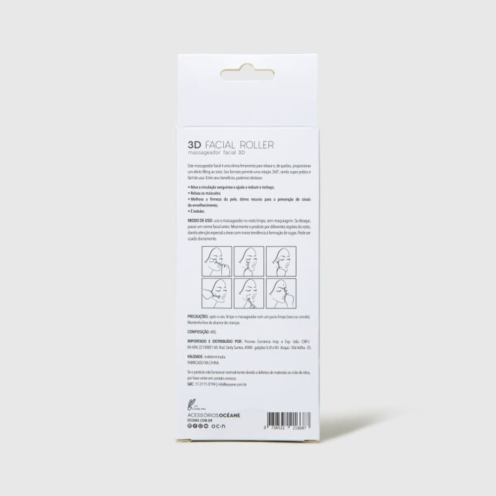 Massageador Facial - 3d Facial Roller - Imagem 8