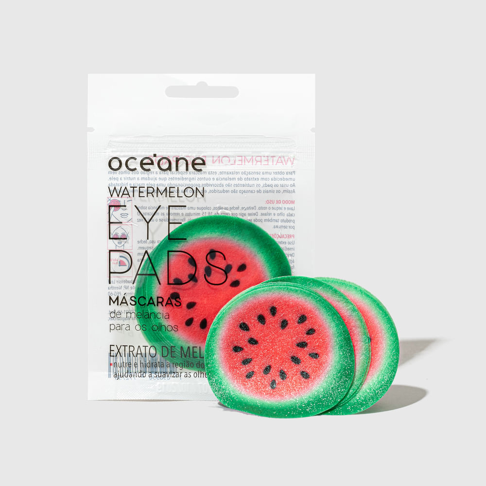 Máscara para Olhos de Melancia - Watermelon Eye Pads 10un
