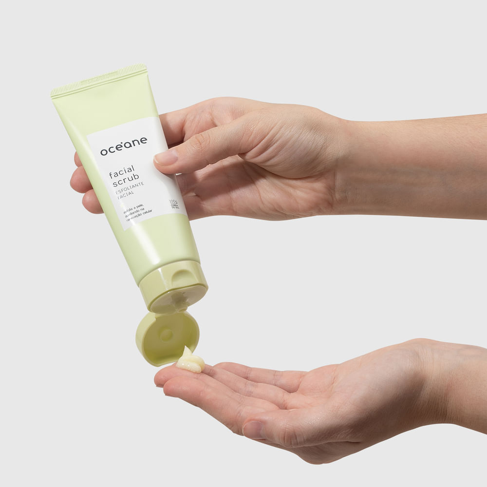 Esfoliante Facial com Extrato de Bambu - Facial Scrub 100ml - Imagem 2