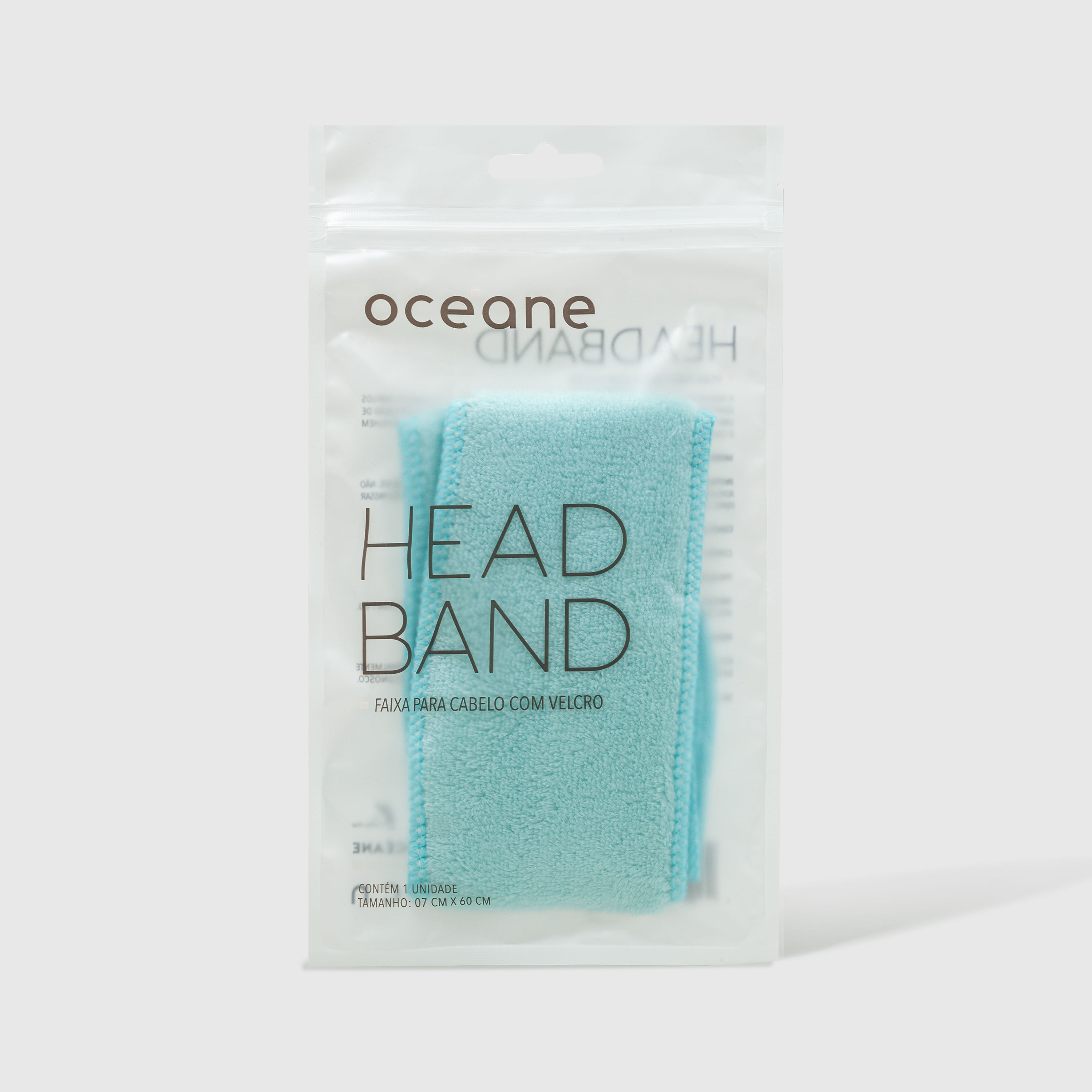 Faixa de Cabelo Azul - Headband - Imagem 4