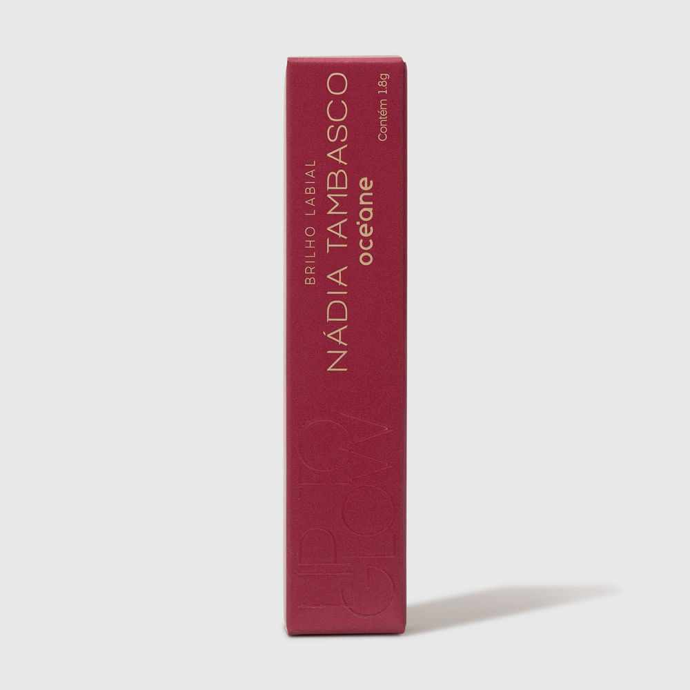 Brilho Labial Rosa Nádia Tambasco By Océane - Lip To Glow Luxe 1,8g - Imagem 4