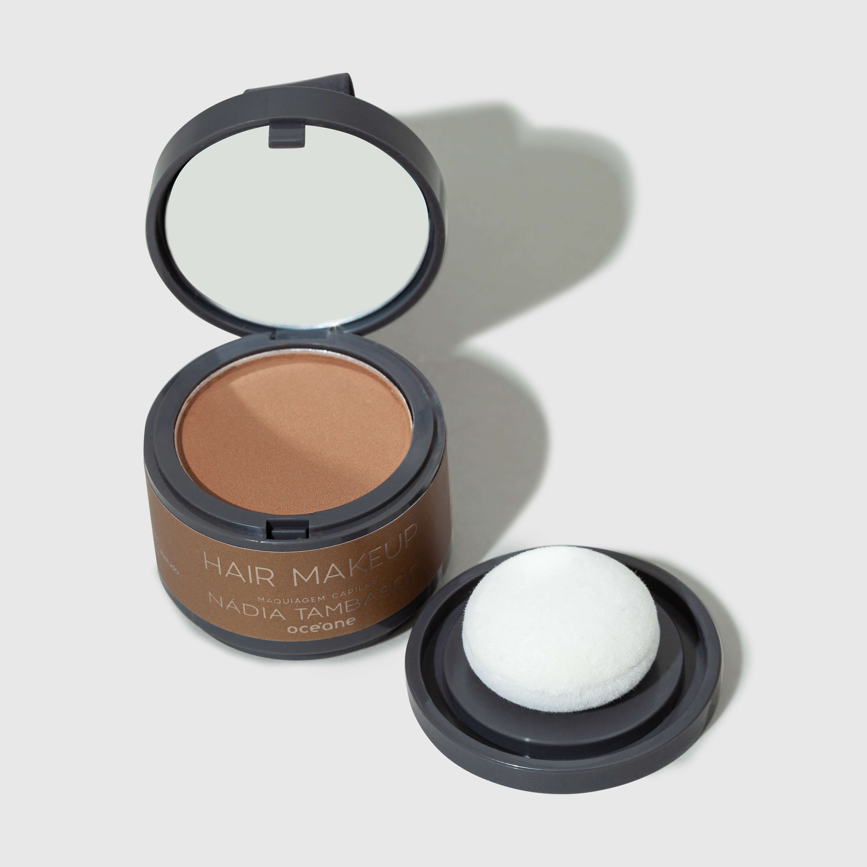 Maquiagem Capilar Castanho Claro Nádia Tambasco By Océane - Hair Makeup 4g - Imagem 2