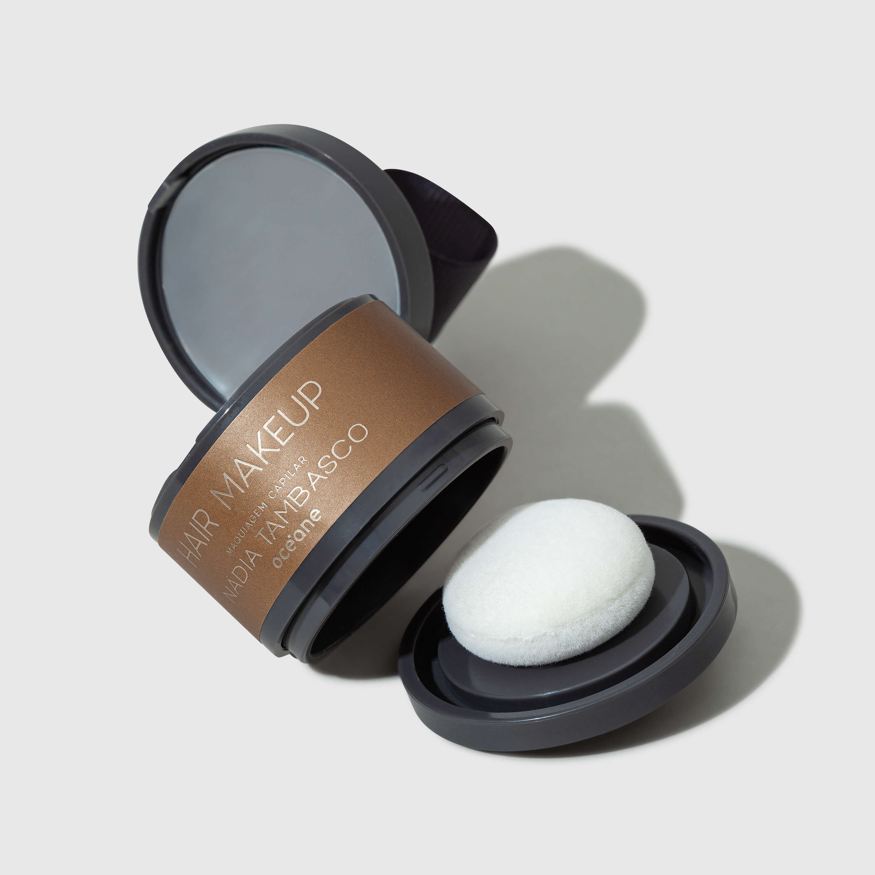 Maquiagem Capilar Castanho Claro Nádia Tambasco By Océane - Hair Makeup 4g - Imagem 3