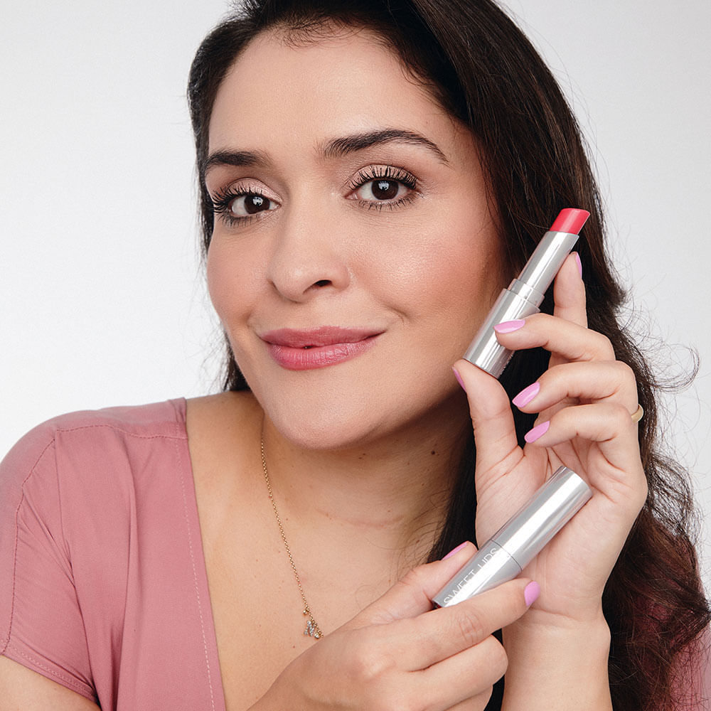 Revitalizador Labial Rosa Pink Nádia Tambasco By Océane - Sweet Lips Amour 3g - Imagem 4