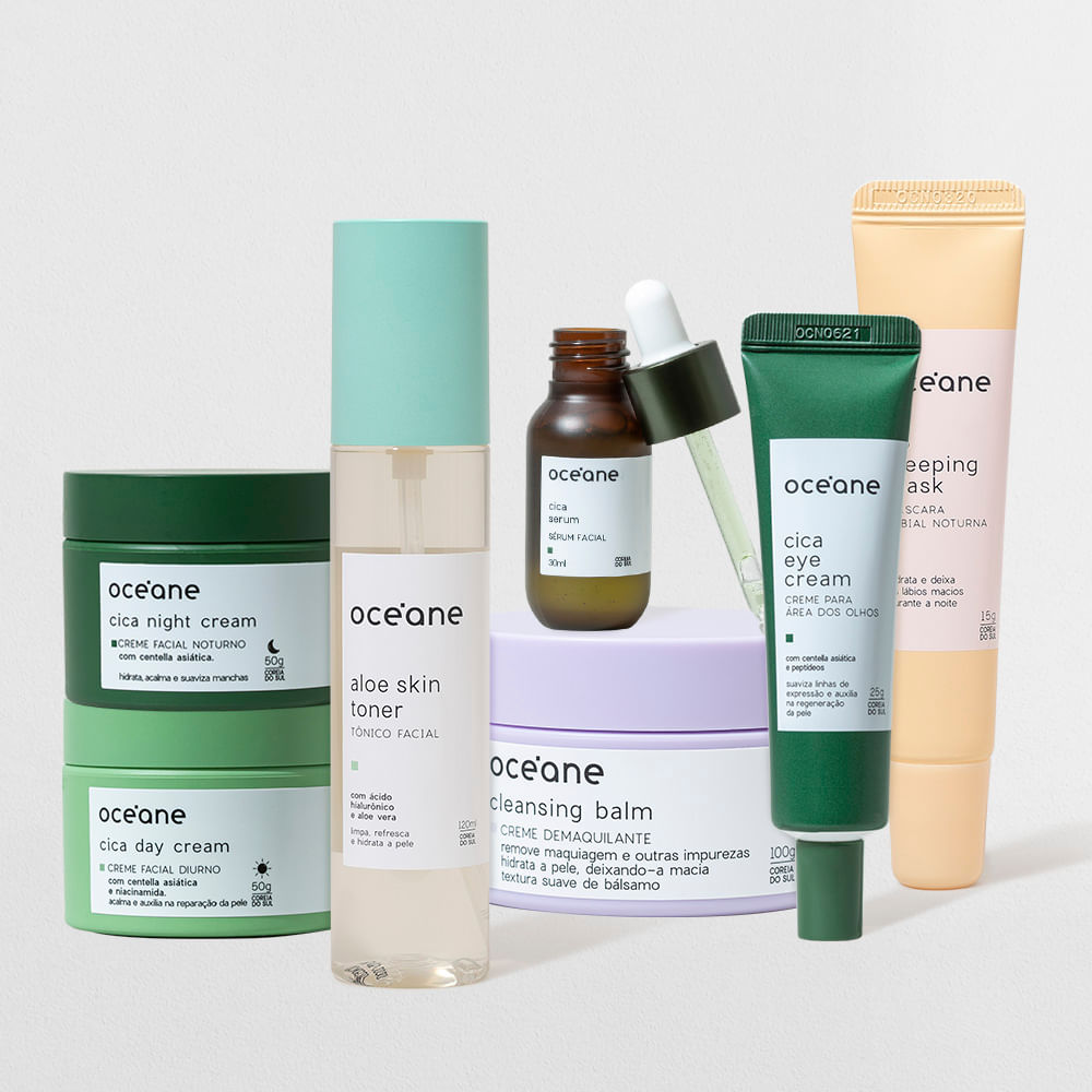 Kit Completo para Pele Sensível (7 Produtos)