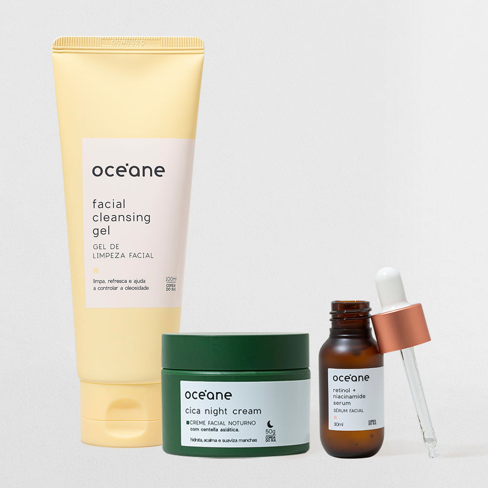 Kit Básico para Pele Madura (3 Produtos)