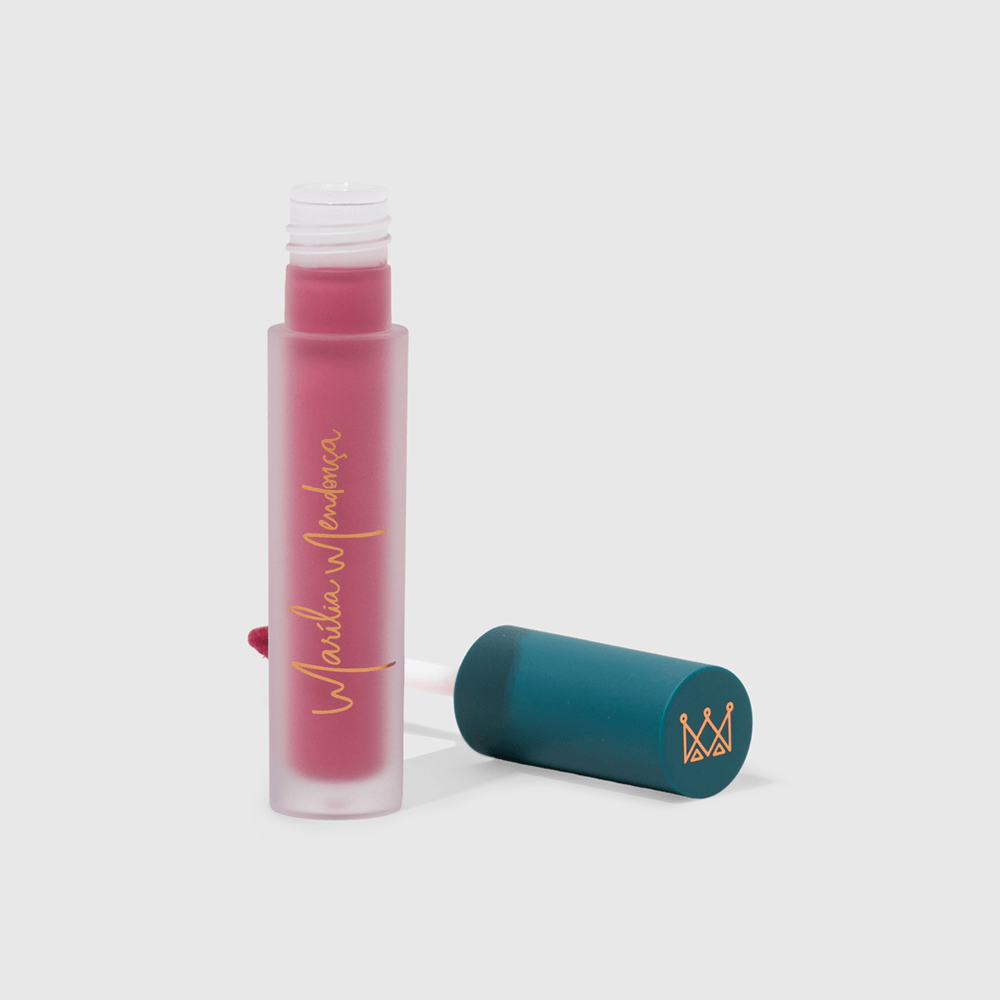Batom Líquido Rosa Marília Mendonça By Océane - Liquid Lipstick Diva 4,2g - Imagem 2