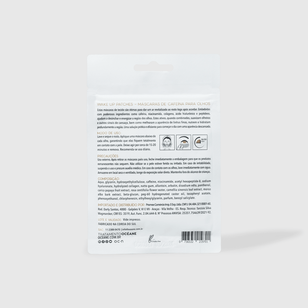 Máscara de Cafeína para Olhos - Wake Up Patches 30un - Imagem 3