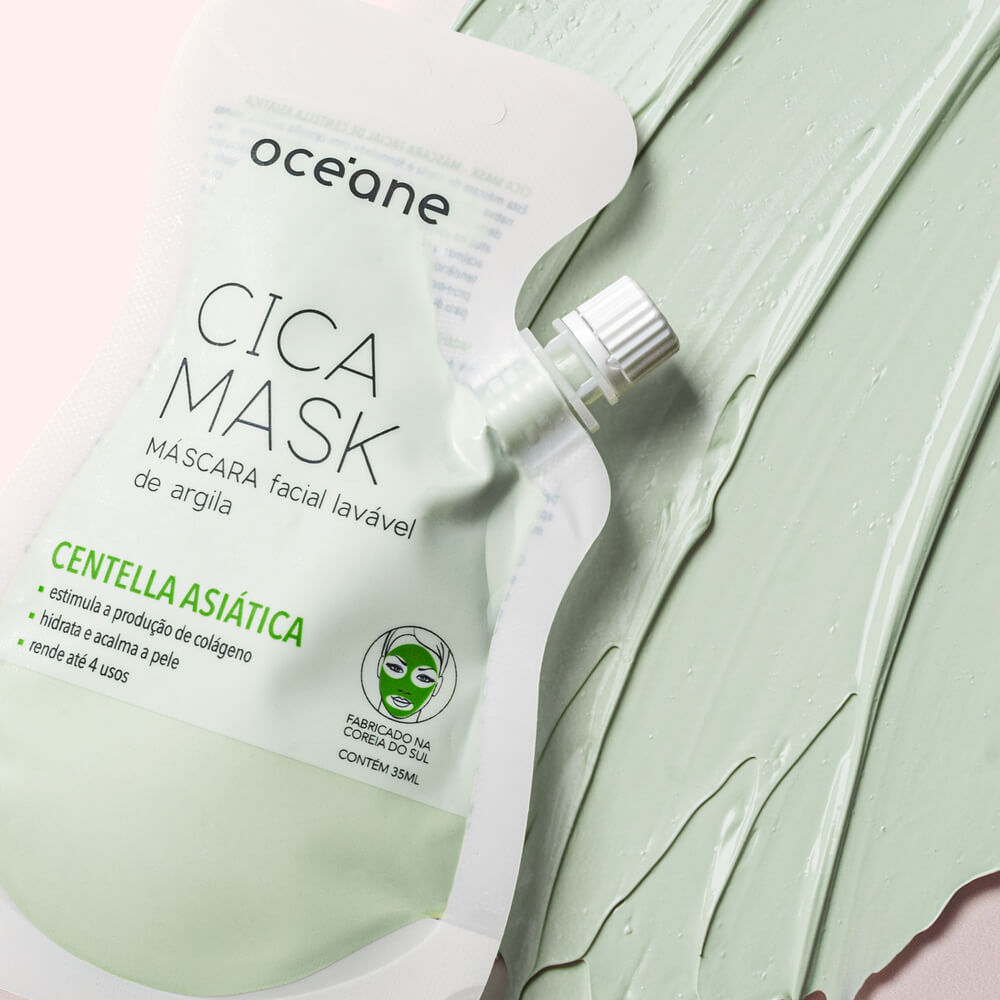 Kit Sérum Facial de Cica + Máscara Facial de Cica (2 Produtos) - Imagem 3