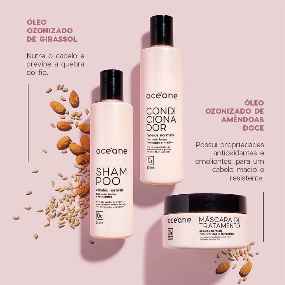 Kit Completo para Cabelos Normais (shampoo + Condicionador + Máscara) - Imagem 7