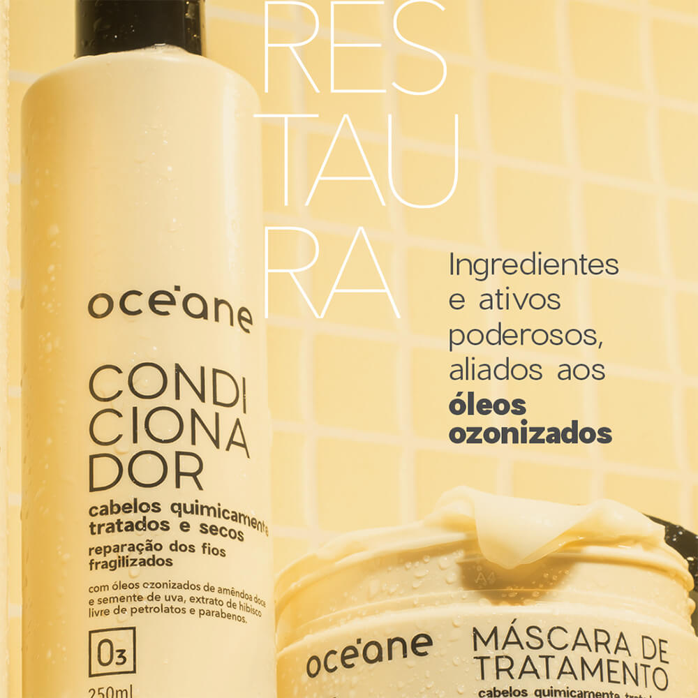 Kit Shampoo + Condicionador + Máscara de Tratamento para Cabelos Quimicamente Tratados + Reconstrutor (4 Produtos) - Imagem 7