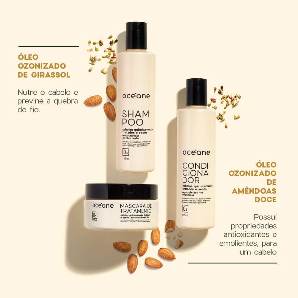 Kit Completo Cabelos Quimicamente Tratados (shampoo + Condicionador + Máscara) - Imagem 7