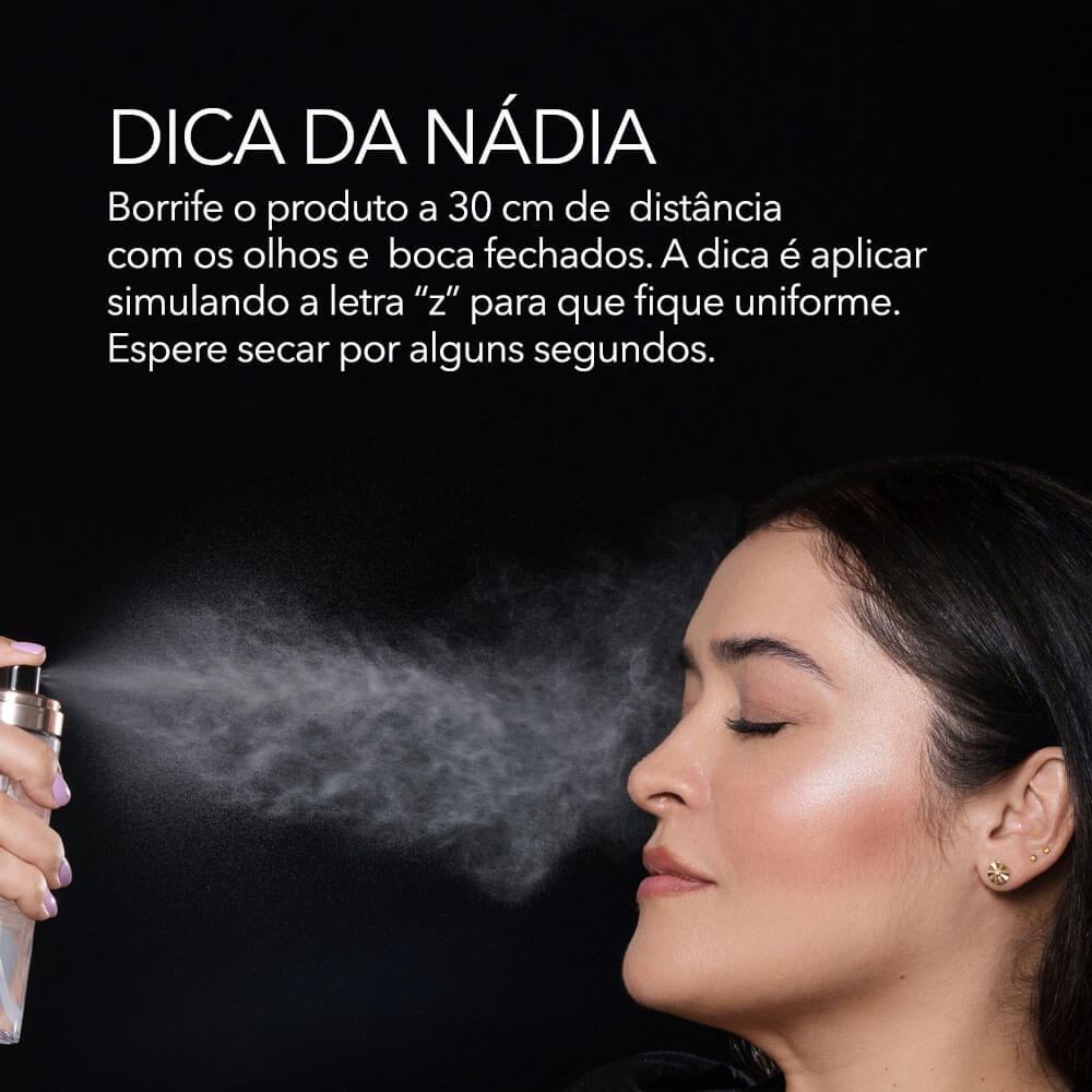 Fixador de Maquiagem Nádia Tambasco By Océane - Perfect Fix 100ml - Imagem 4