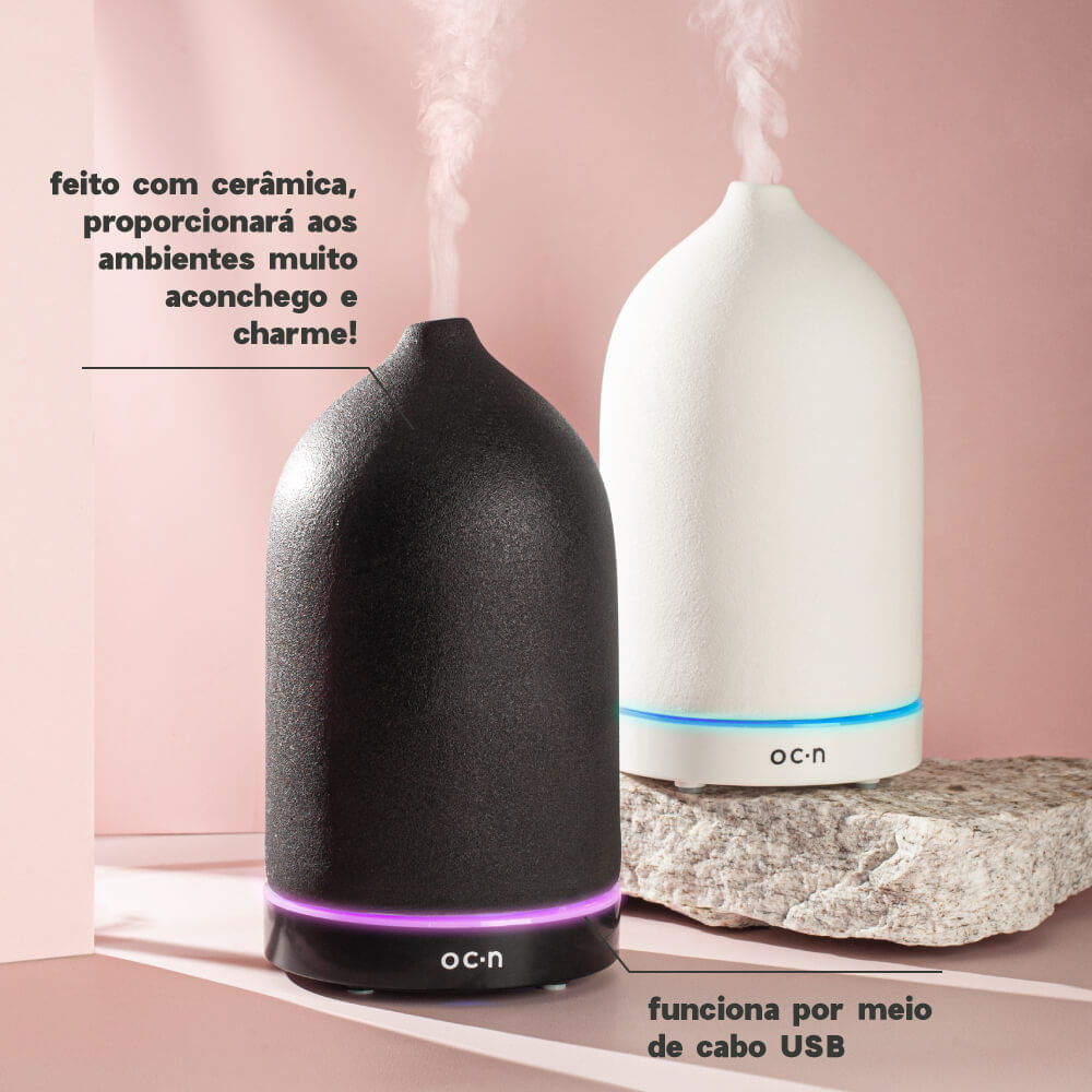 Difusor de Aromas Branco - Lux Aroma Diffuser - Imagem 4