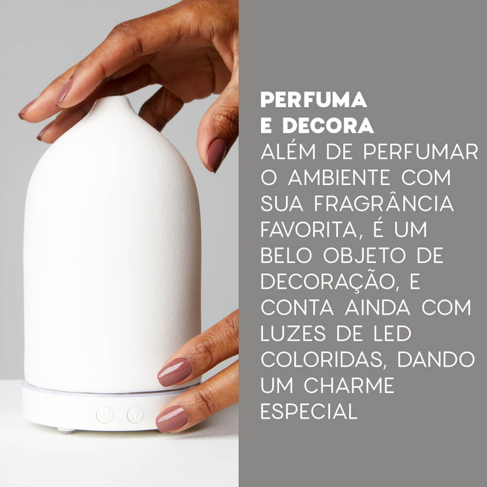 Difusor de Aromas Branco - Lux Aroma Diffuser - Imagem 5
