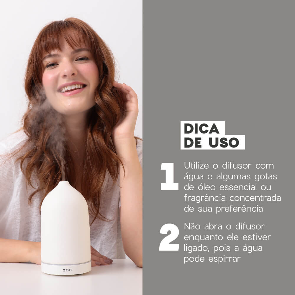Difusor de Aromas Branco - Lux Aroma Diffuser - Imagem 6