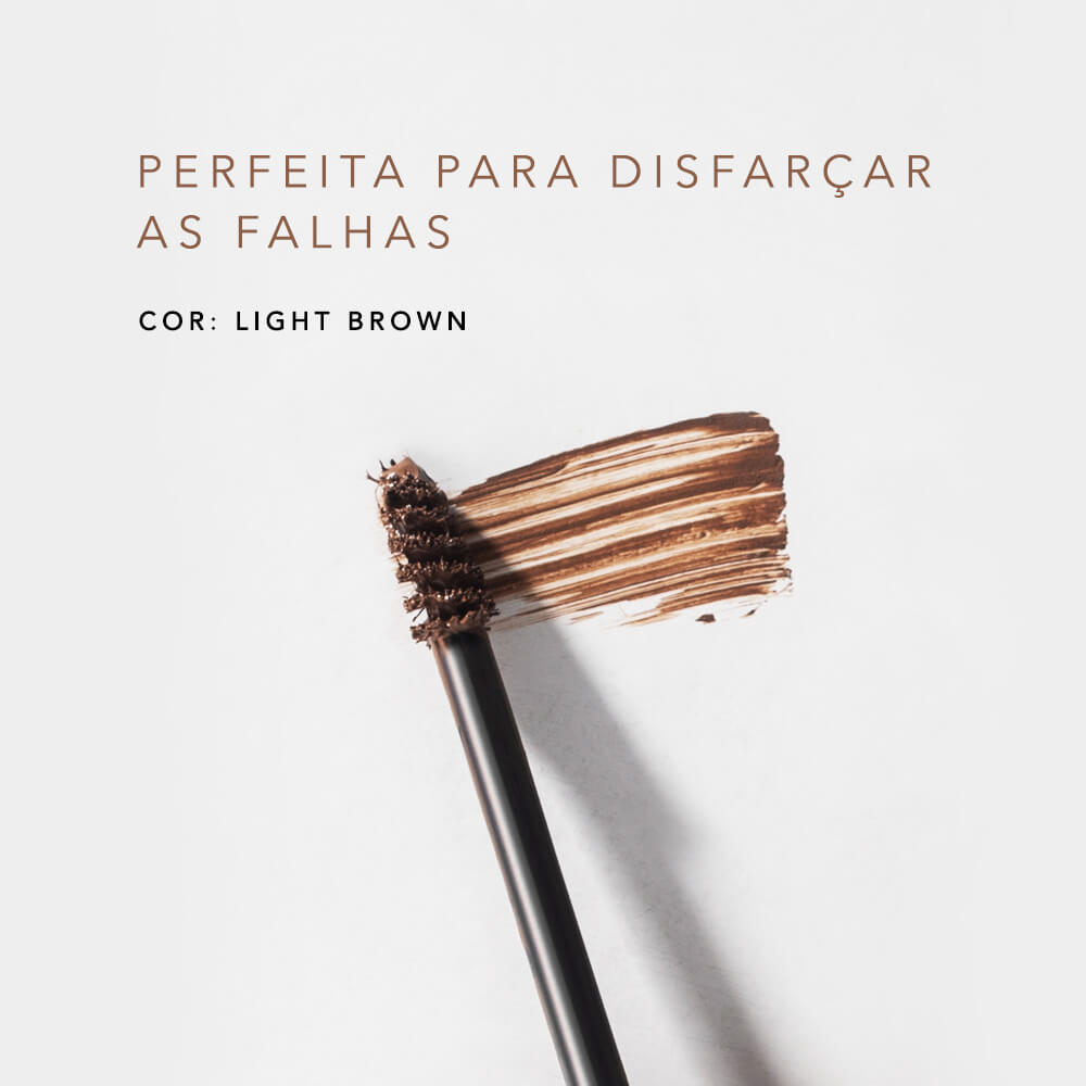Máscara de Sobrancelha Castanho Claro Nádia Tambasco By Océane - Brow Definer Light Brown 5ml - Imagem 2