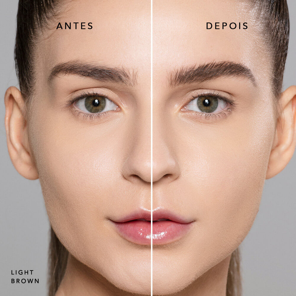 Máscara de Sobrancelha Castanho Claro Nádia Tambasco By Océane - Brow Definer Light Brown 5ml - Imagem 5