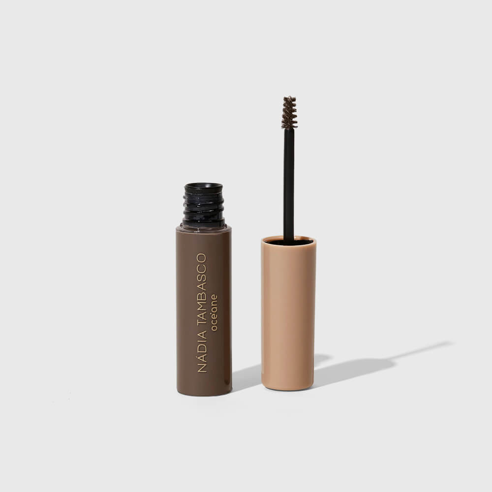 Máscara de Sobrancelha Castanho Escuro Nádia Tambasco By Océane - Brow Definer Deep Brown 5ml