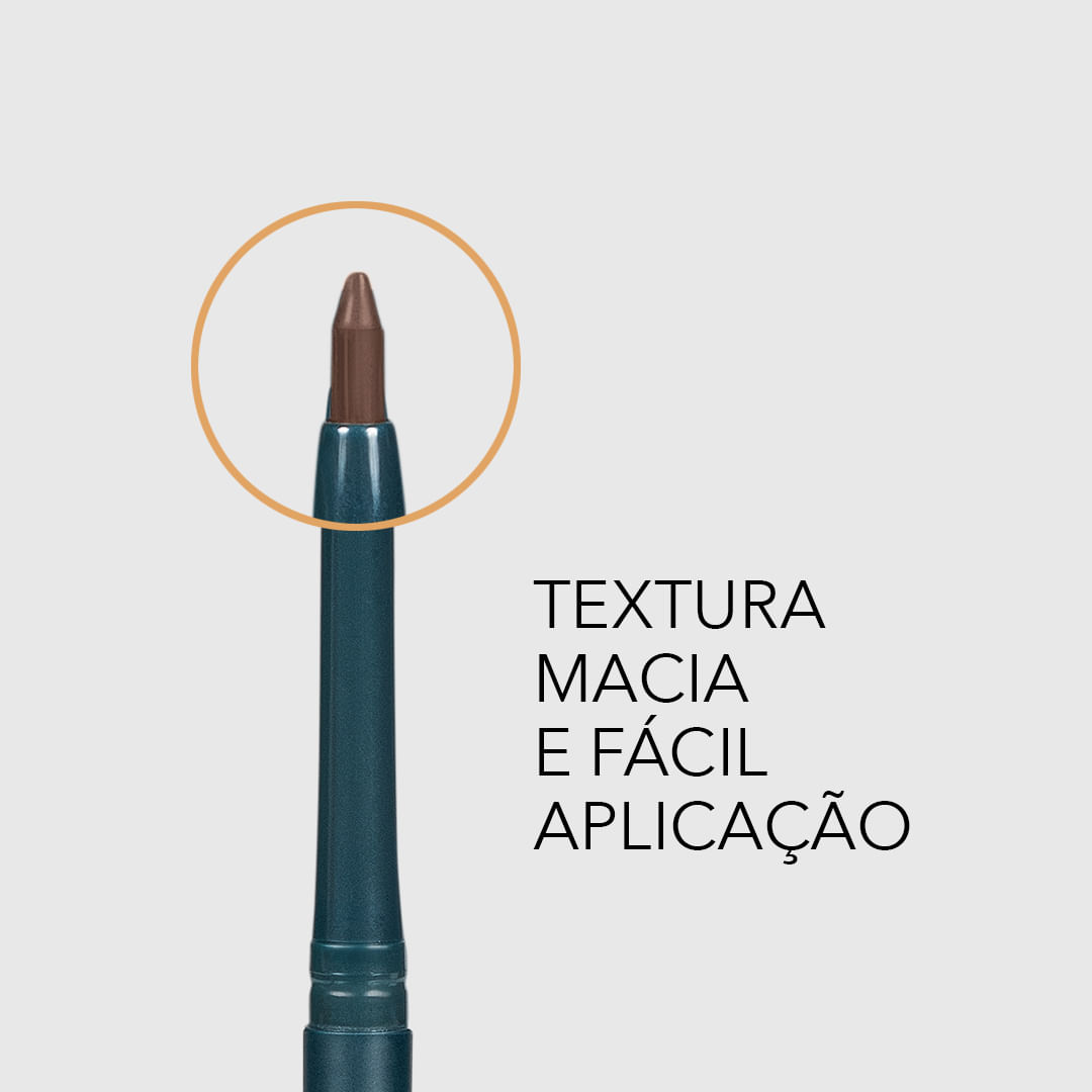 Lápis de Olhos Retrátil Marrom Escuro Marília Mendonça By Océane - Eyeliner Dark Brown 1,2g - Imagem 3
