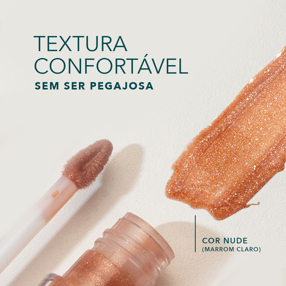 Brilho Labial Nude Marília Mendonça By Océane - Lip Gloss Nude 3,8g - Imagem 2