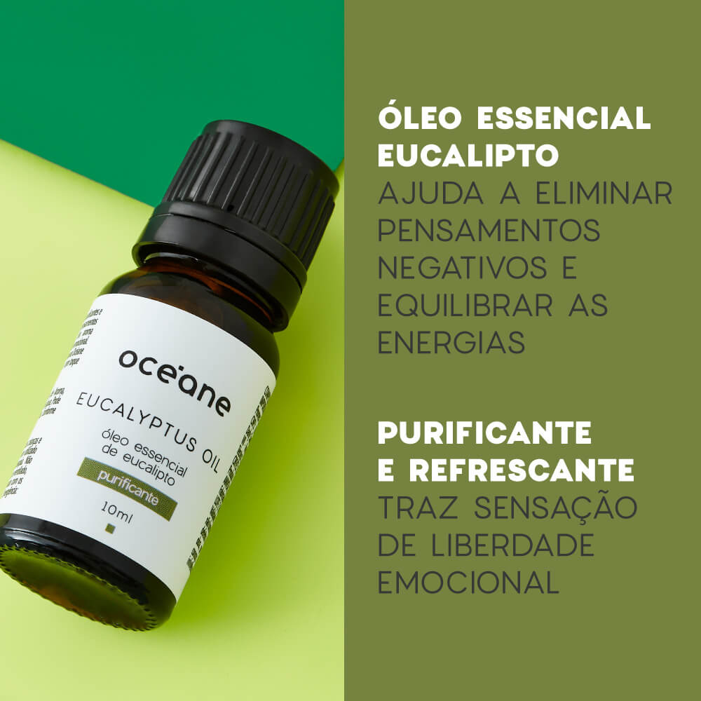 Óleo Essencial de Eucalipto - Eucalyptus Oil 10ml - Imagem 2