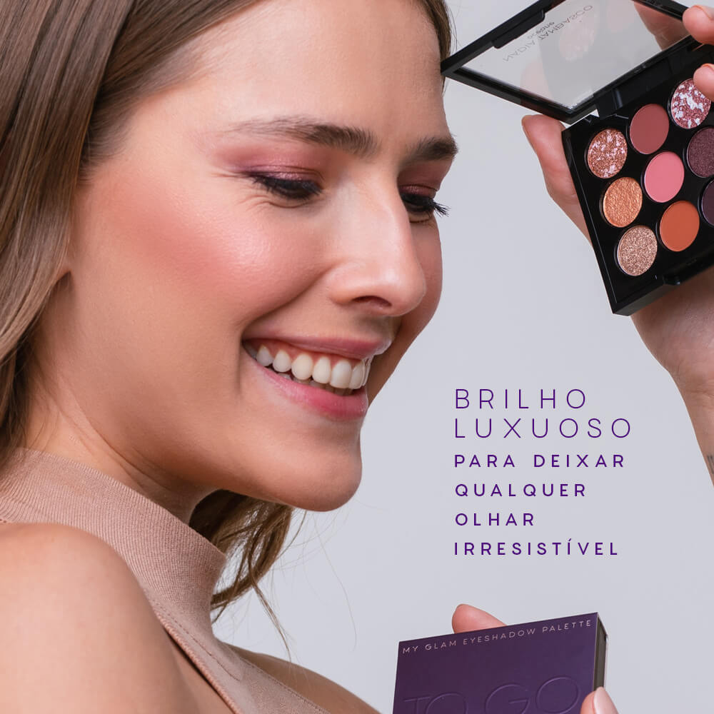 Paleta de Sombras Nádia Tambasco By Océane - To Go My Glam 7,2g - Imagem 3