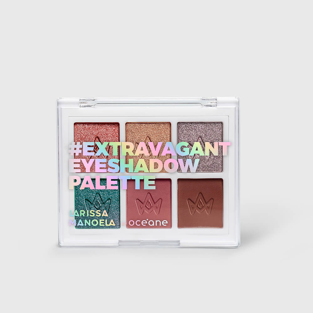 Paleta de Sombras Larissa Manoela By Océane - Extravagant Eyeshadow Palette 7,5g - Imagem 5