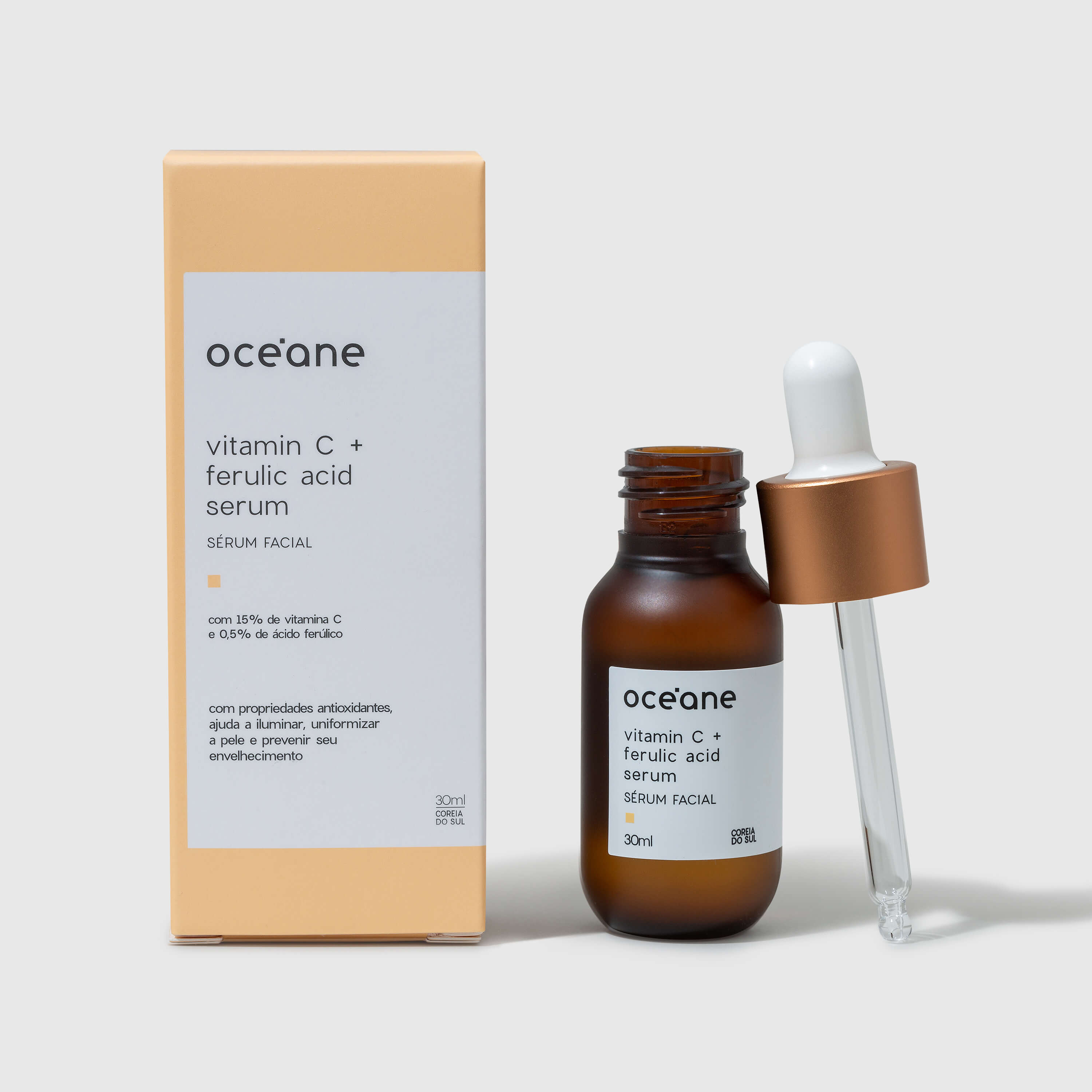 Kit Uniformizador - Hidratante Facial com Fito- Retinol + Sérum de Vitamina C e Ácido Ferulico (2 Produtos) - Imagem 2