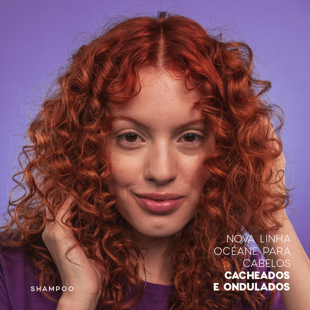 Shampoo Cabelos Cacheados e Ondulados Océane 250ml - Imagem 2