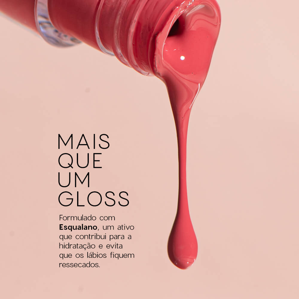 Brilho Labial Rosa - Glossy Me Rose Océane Edition 4g. - Imagem 4