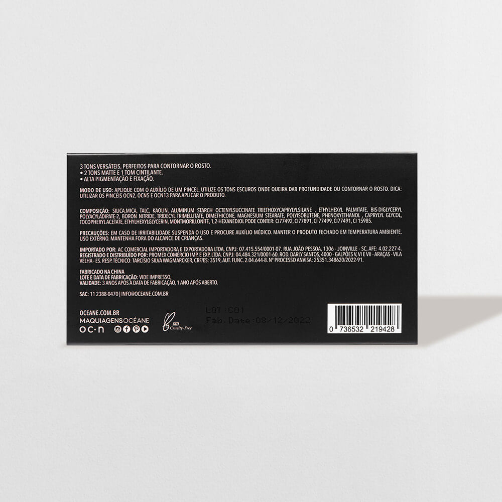Paleta de Contorno - Contour Palette Océane Edition 7,2g - Imagem 9