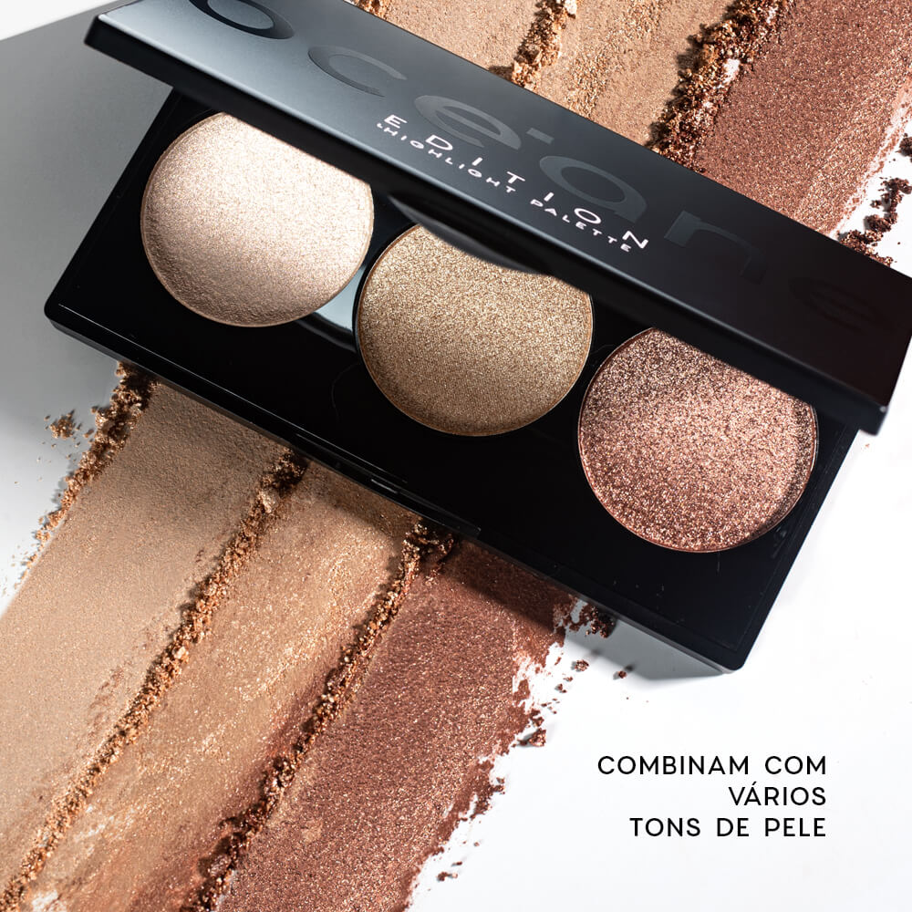 Paleta de Iluminadores - Highlight Palette Océane Edition 7,2g - Imagem 3