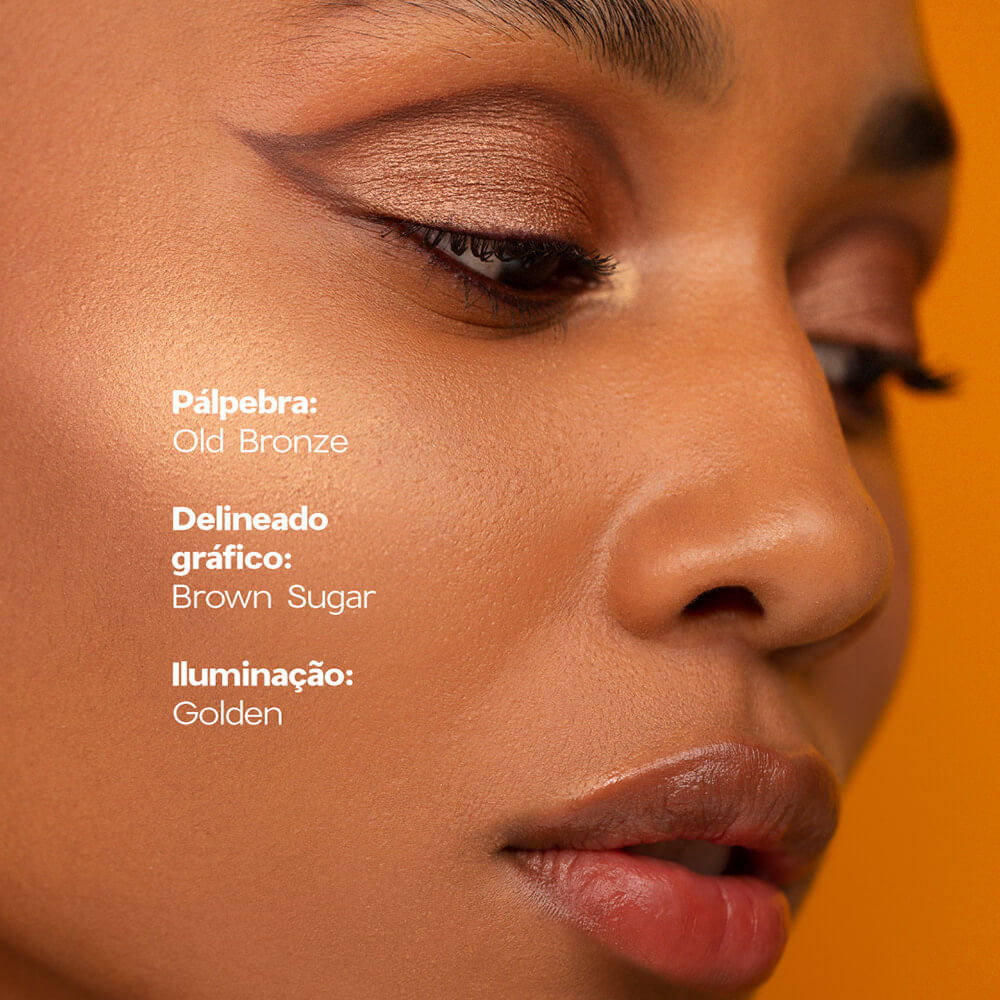 Paleta de Sombras Tons Terrosos - 6 Eyeshadow Palette Classic Océane Edition 7,8g - Imagem 5