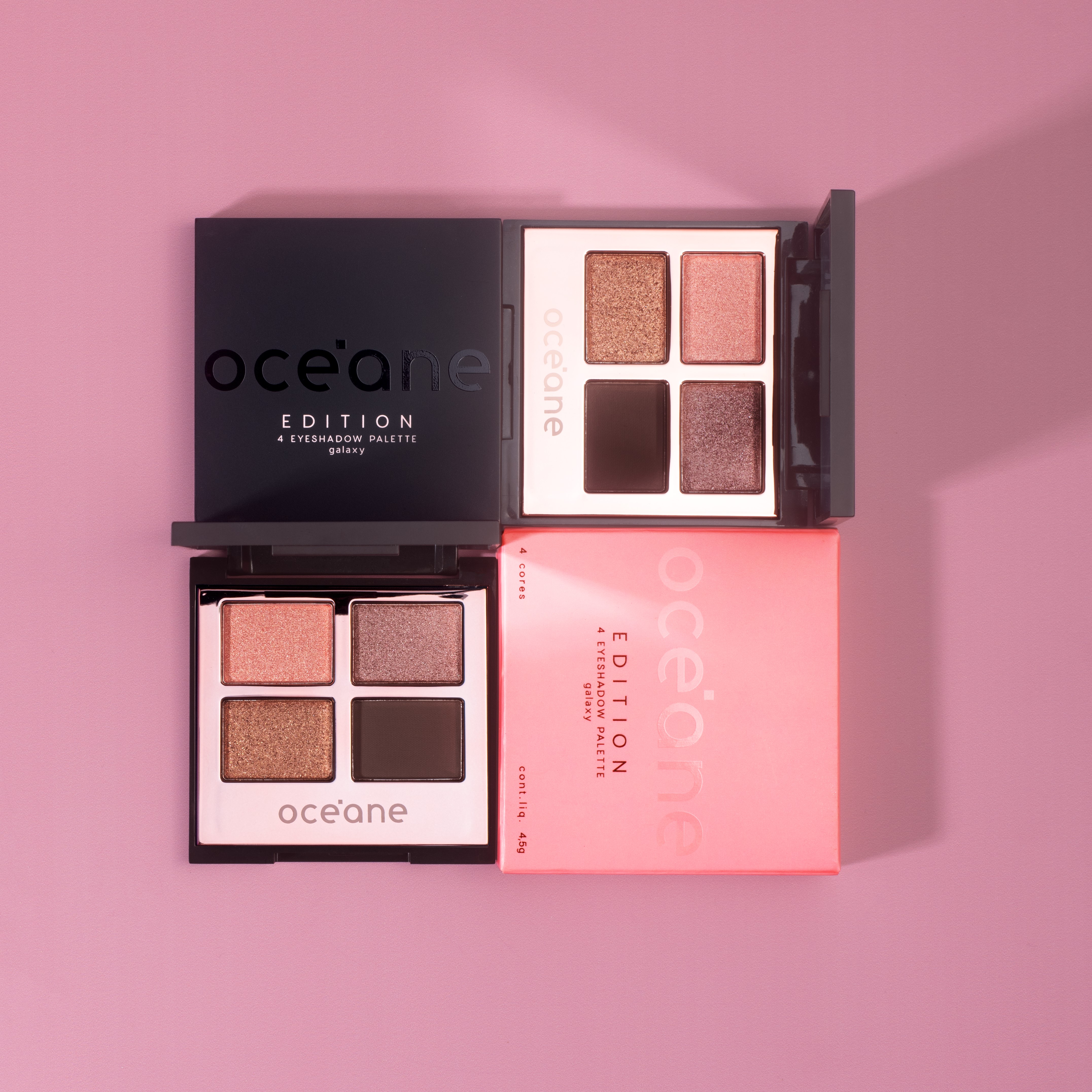 Kit Paleta de Sombras Galaxy + Lip Oil Fuchsia Océane Edition (2 Produtos) - Imagem 4