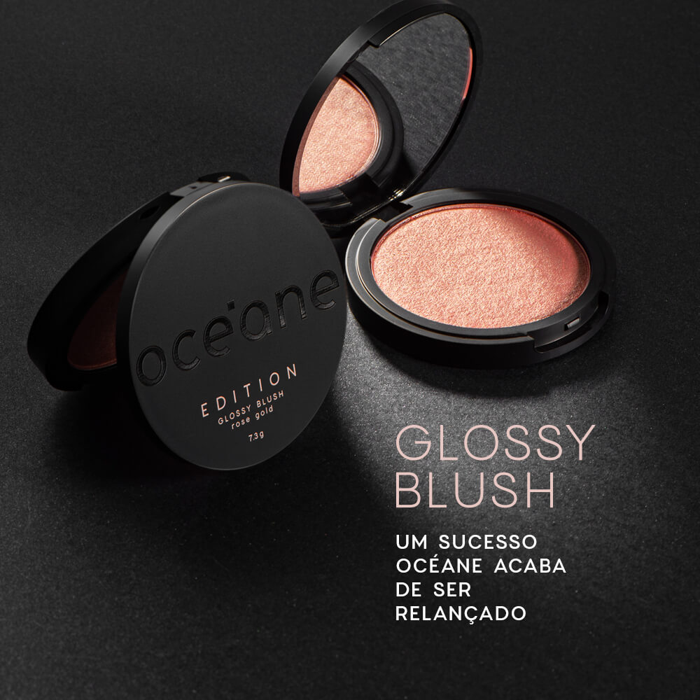 Kit Paleta de Sombras Power Glow + Glossy Blush + Lip Oil Blossom Océane Edition (3 Produtos) - Imagem 5