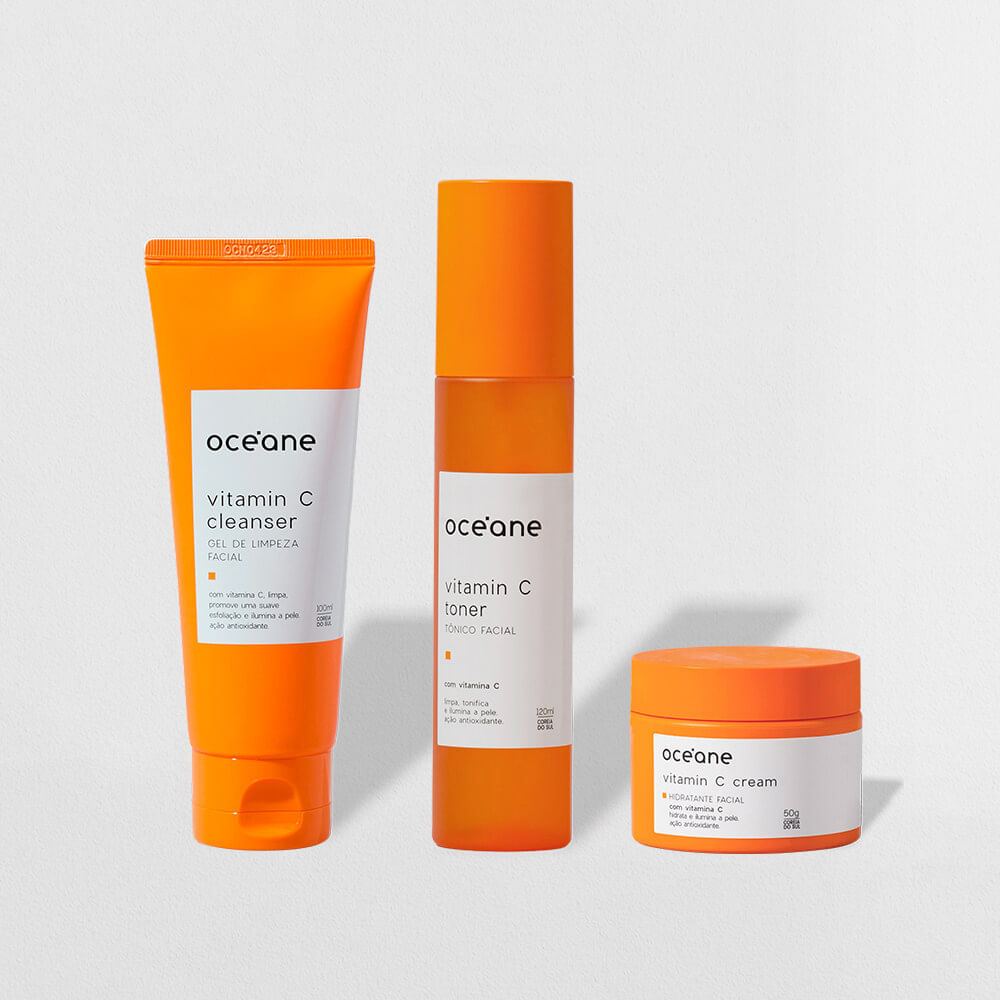 Kit Limpa e Hidrata Vitamina C (3 Produtos)