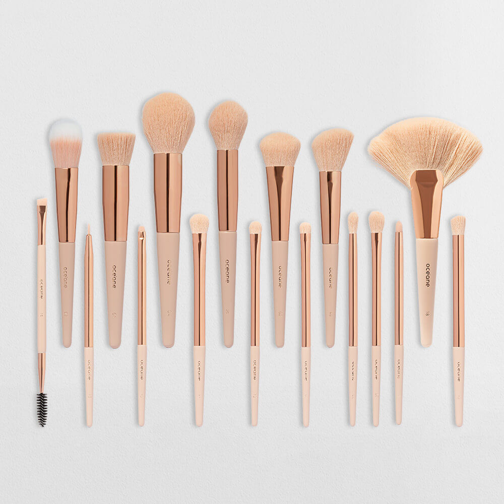 Kit Completo Pincéis de Maquiagem Océane
