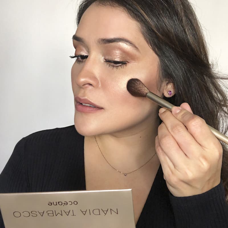 Kit Paleta de Iluminadores + Pincel Nádia Tambasco By Océane (2 Produtos) - Imagem 5