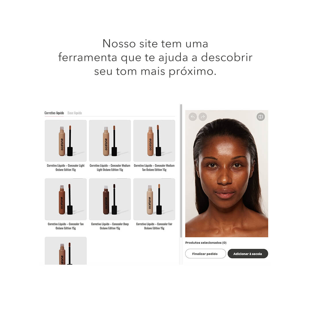 Corretivo Líquido Escuro – Concealer Deep Océane Edition 15g - Imagem 5