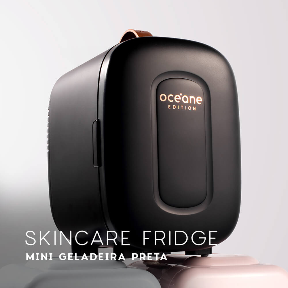 Mini Geladeira Preta - Skincare Fridge Océane Edition 4l - Imagem 2