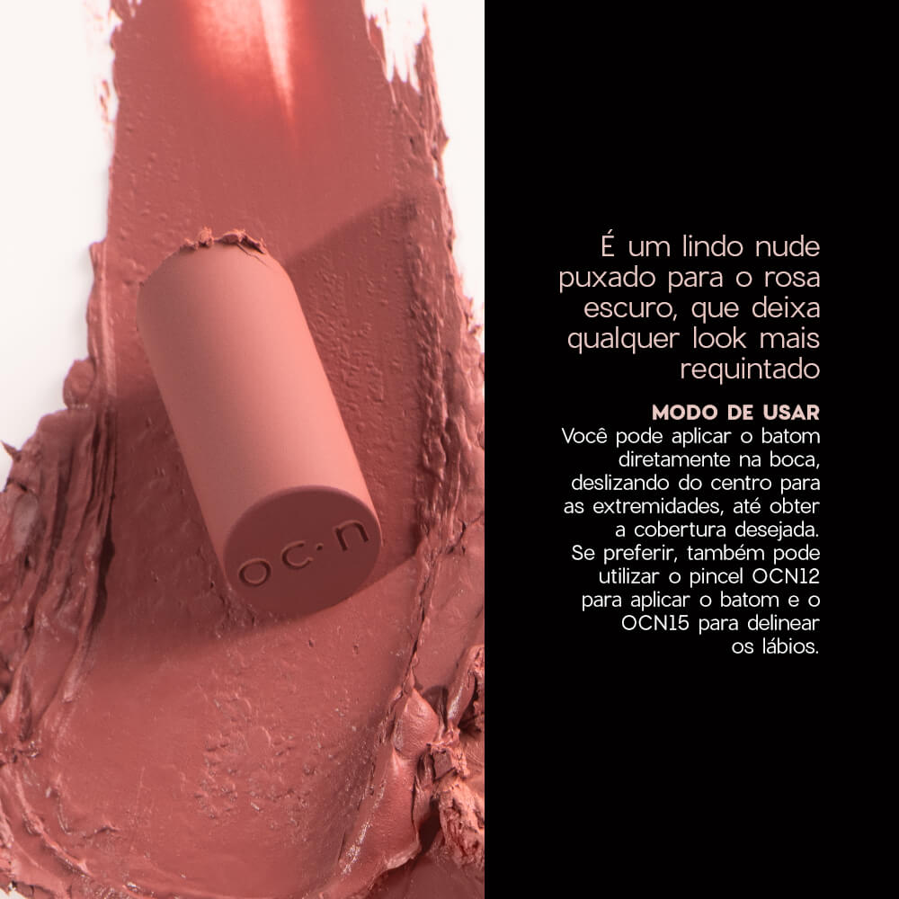 Batom Nude Semi-Matte – The Lipstick Sienna Océane Edition 3,2g - Imagem 6