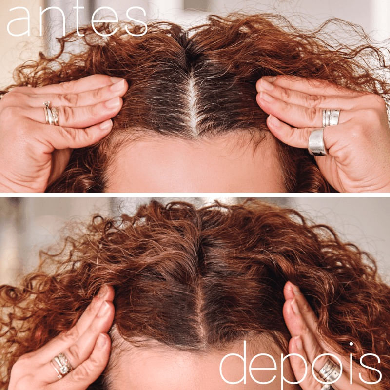 Maquiagem Capilar Castanho Claro Nádia Tambasco By Océane - Hair Makeup 4g - Imagem 7