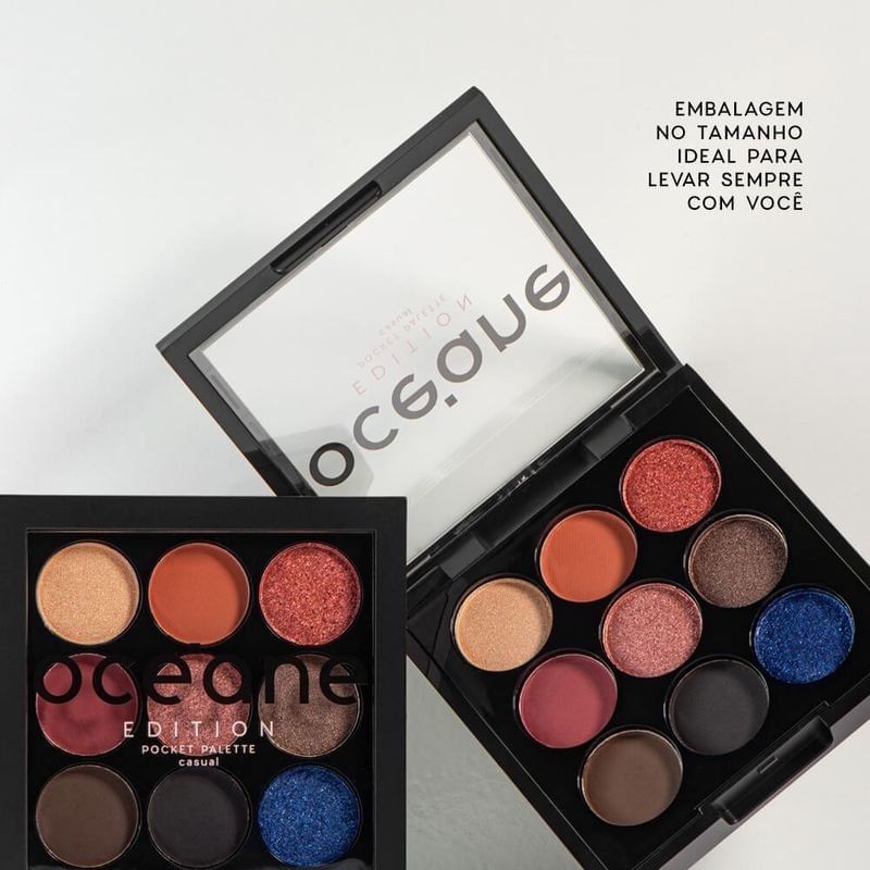 Paleta de Sombras - Pocket Palette Casual Océane Edition 7g - Imagem 3